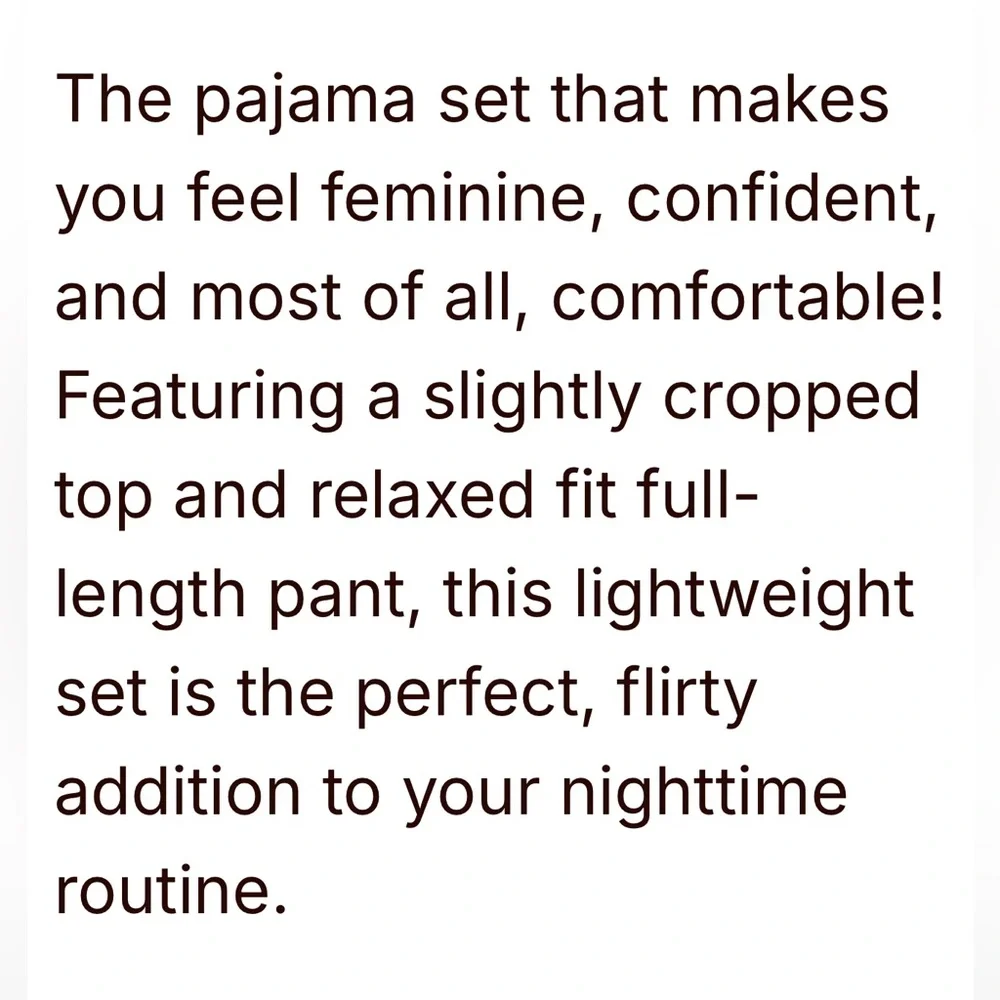Nuuds ‘Mist’ Mini Rib Pajama Pant Set - Picture 5 of 11